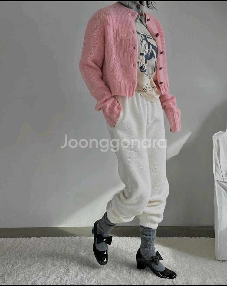 루나룸 오하이오팬츠 베이지 98센치--0