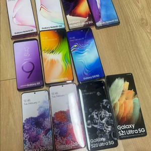 삼성 갤럭시, 아이폰, LG 목업폰 / 모형폰 / 목각