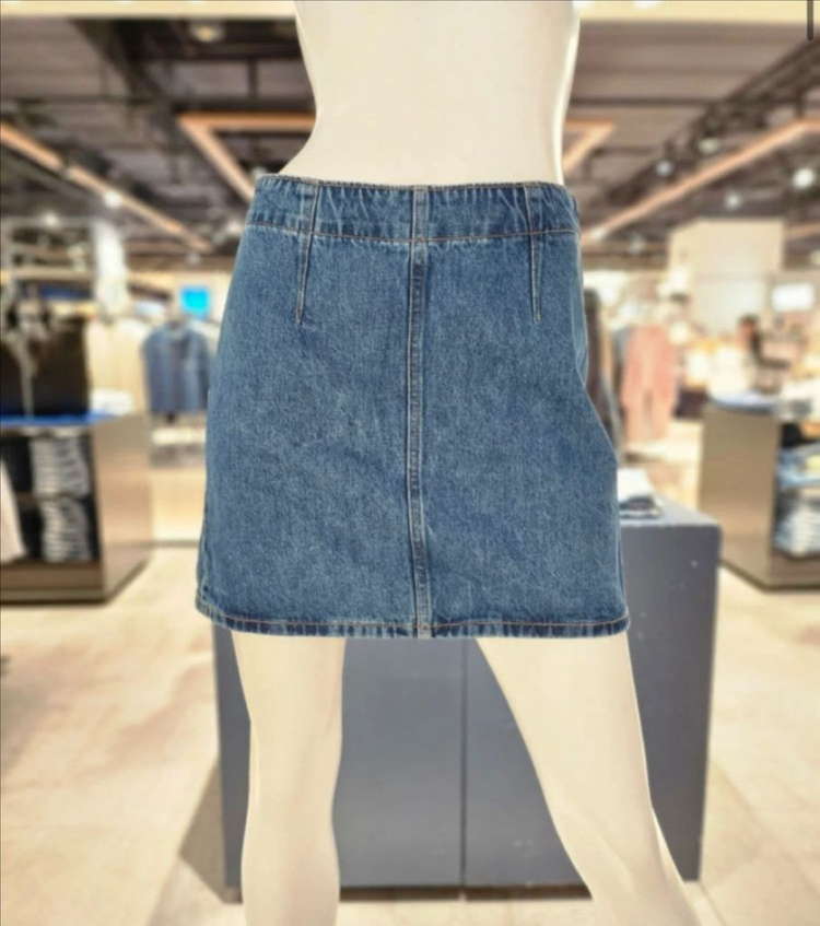 CK 청치마 캘빈클라인 데님 스커트--1