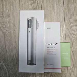 메디큐브 하이포커스샷(미개봉) + 젤 + 앰플 택포
