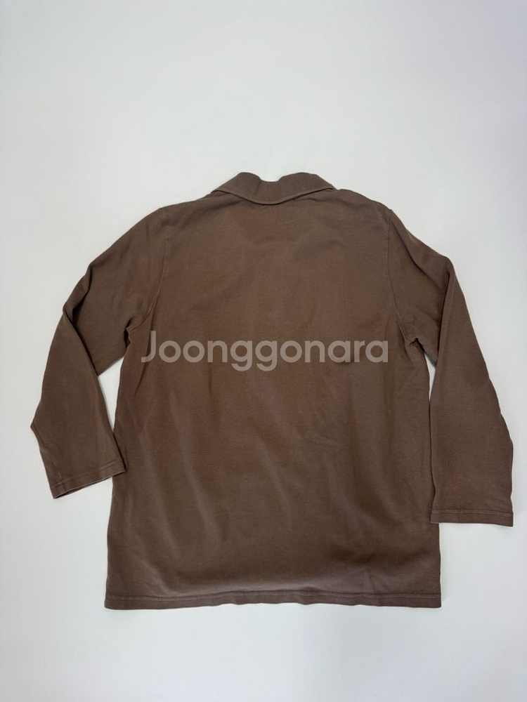 여성 버버리 런던 리메이크 빈티지 카라 티셔츠--1