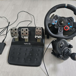 로지텍 G29 레이싱휠 + 쉬프터