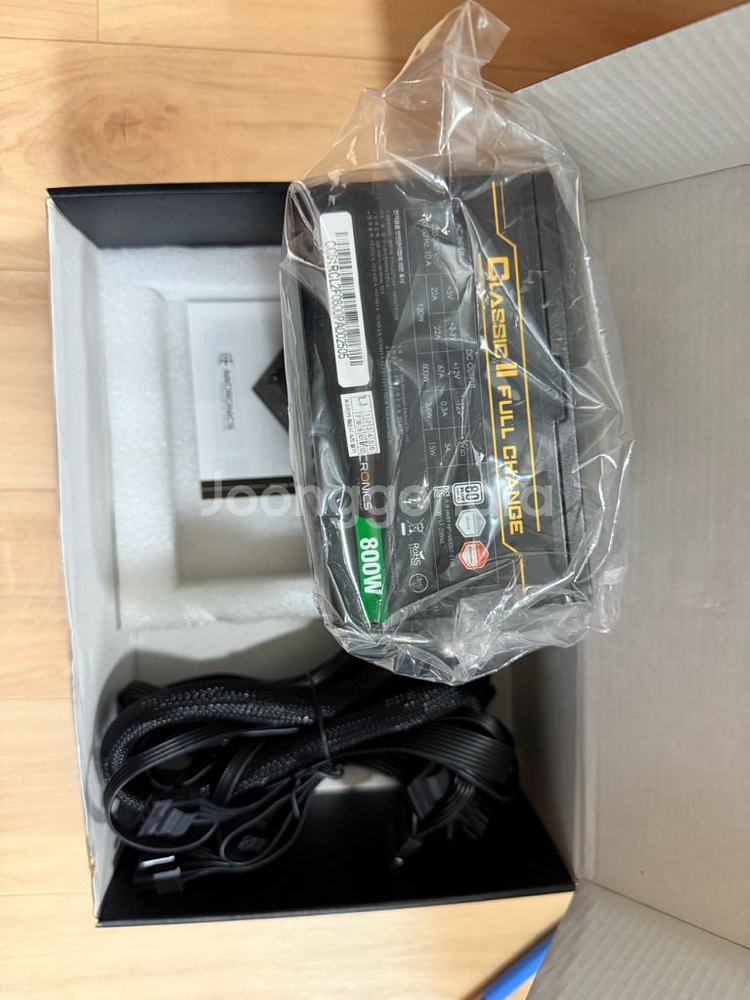 마이크로닉스 풀체인지 파워 800w 리퍼--0