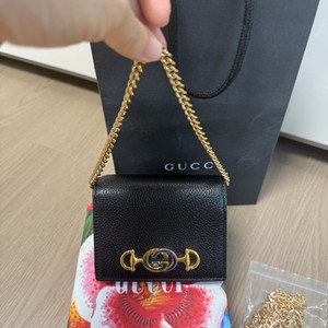 구찌 주미 체인 지갑