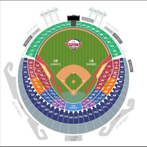 9/14(일) LG KIA 1루 네이비,외야 4연석
