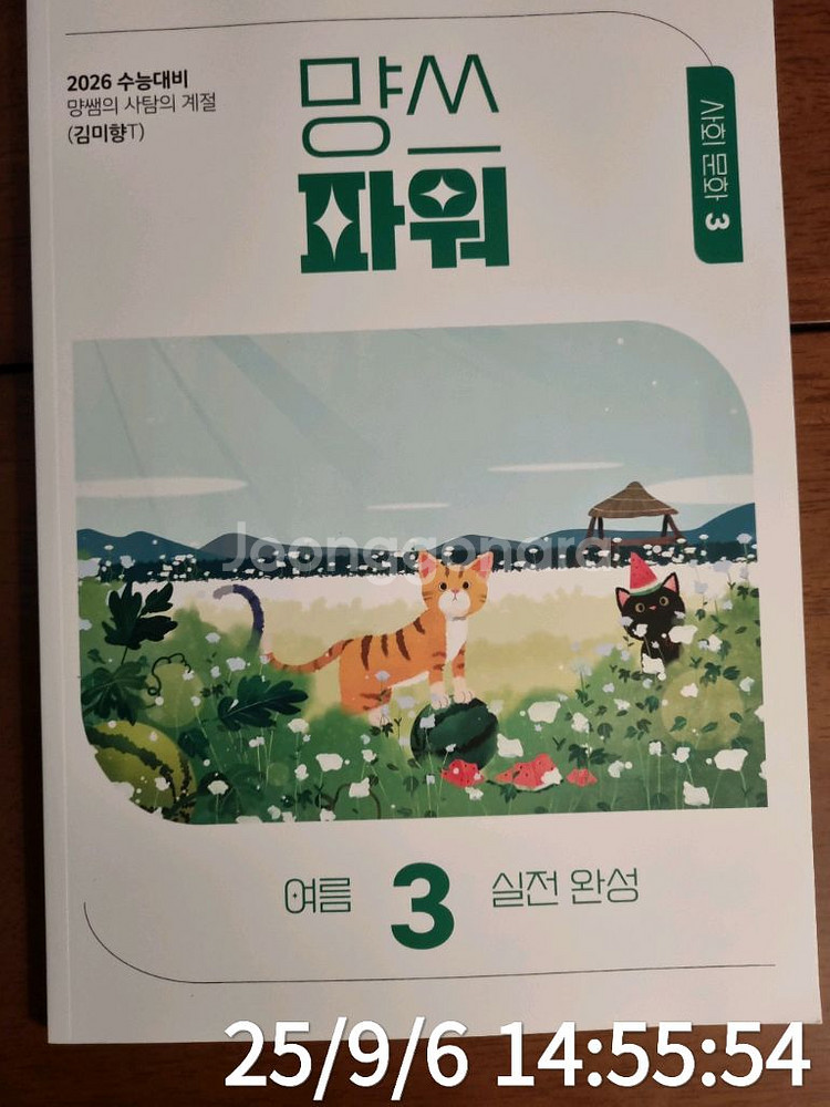 (완전새책)양쌤 파워 사회문화3/ 시대인재 김미향T 사--0