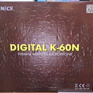 제닉스 무선마이크 K-60N