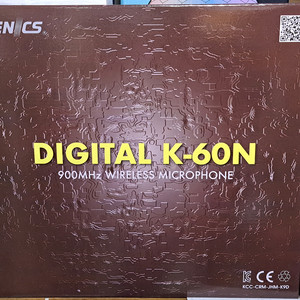 제닉스 무선마이크 K-60N