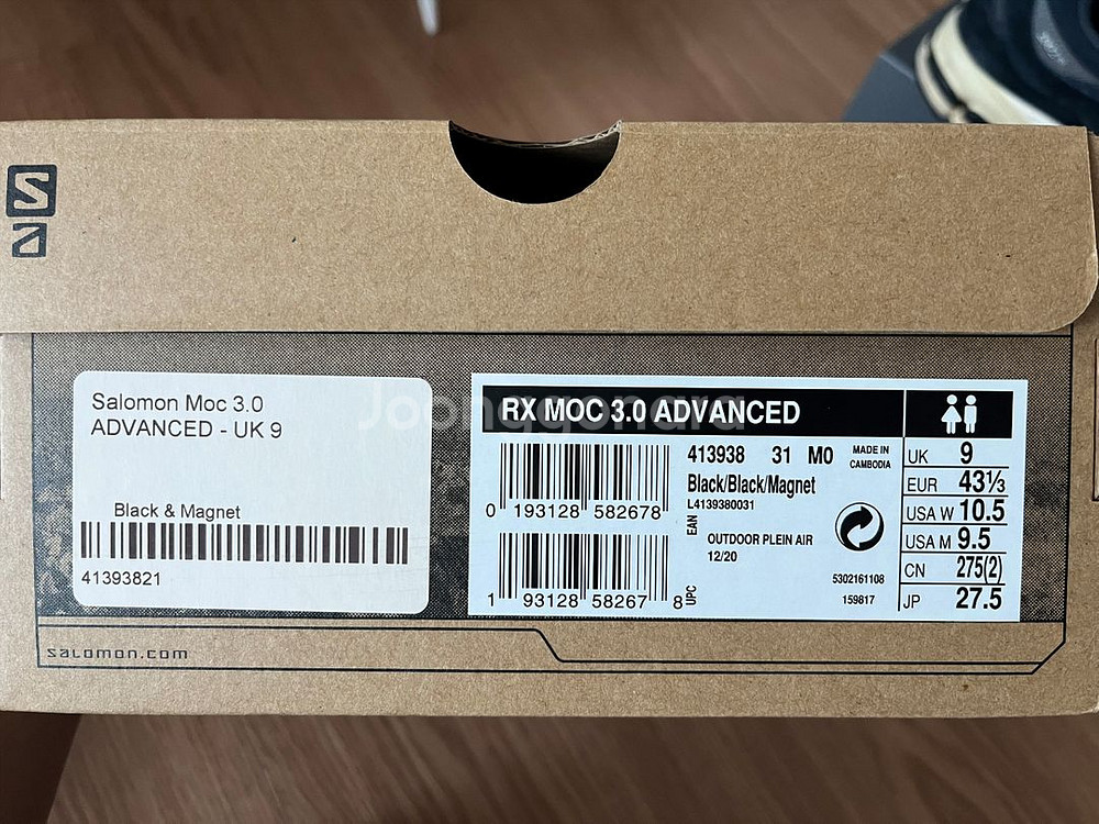 살로몬 운동화 RX moc 3.0 275--5