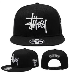 스투시 모자 stussy 자수 로고 스냅백 블랙 새상품