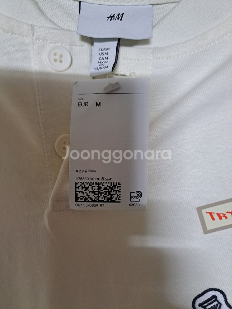 100-105)H&M 반팔 티셔츠--3