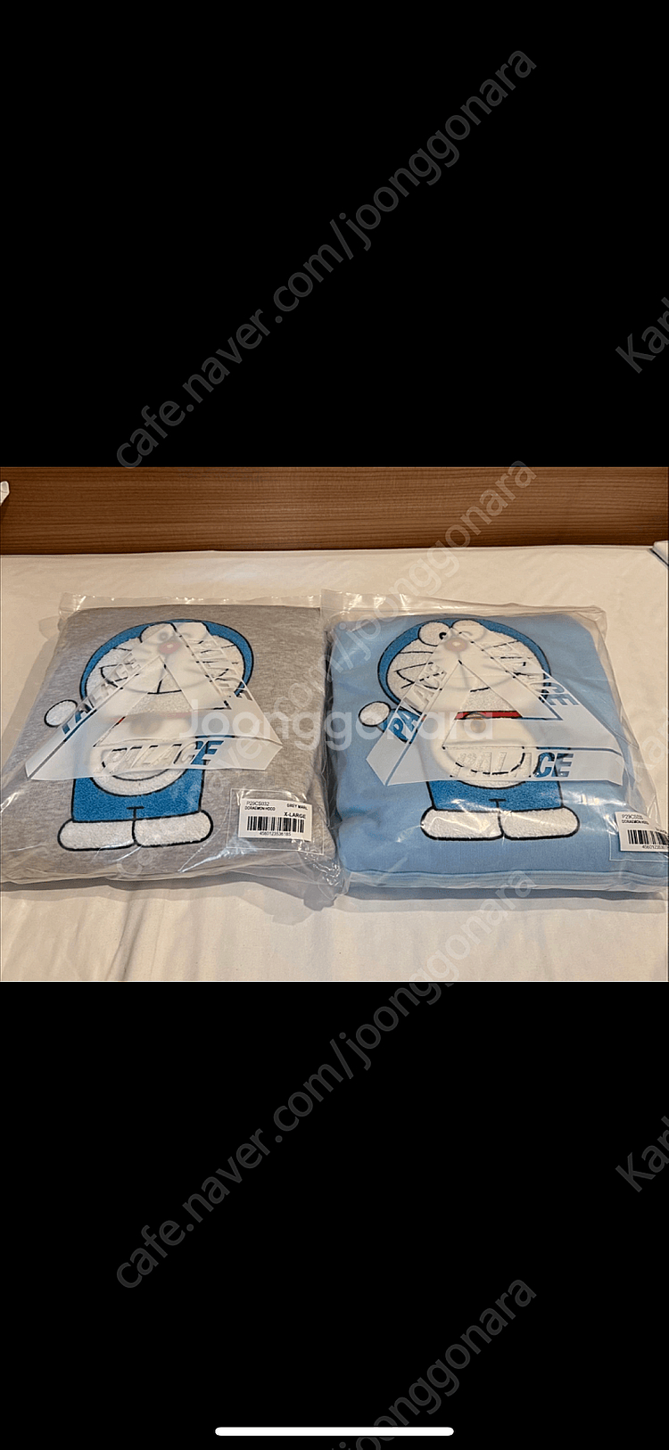 팔라스 도라에몽 후드티 블루 XL--1