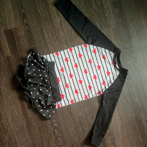 bay b 아동 여아 래쉬가드 수영복 M XL