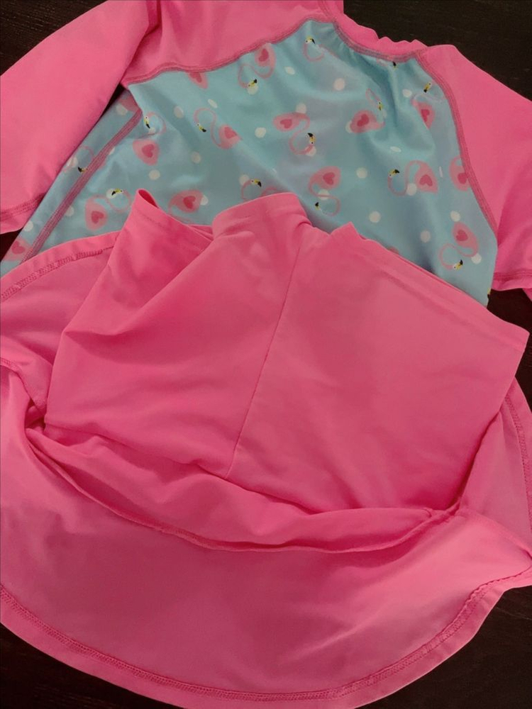 bay b 아동 여아 래쉬가드 수영복 M XL--8