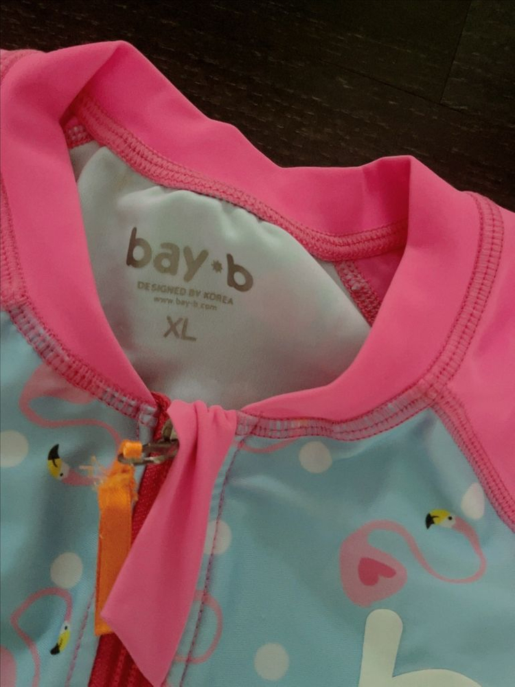 bay b 아동 여아 래쉬가드 수영복 M XL--5