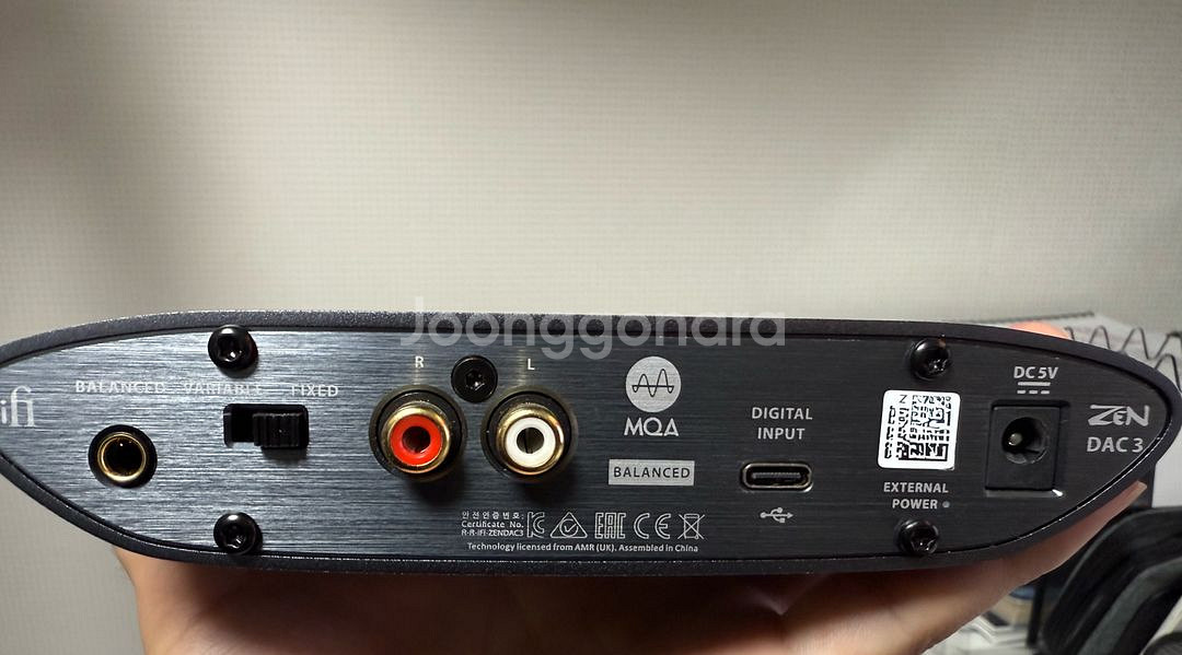 iFi ZEN DAC v3 USB DAC/헤드폰 앰프--4