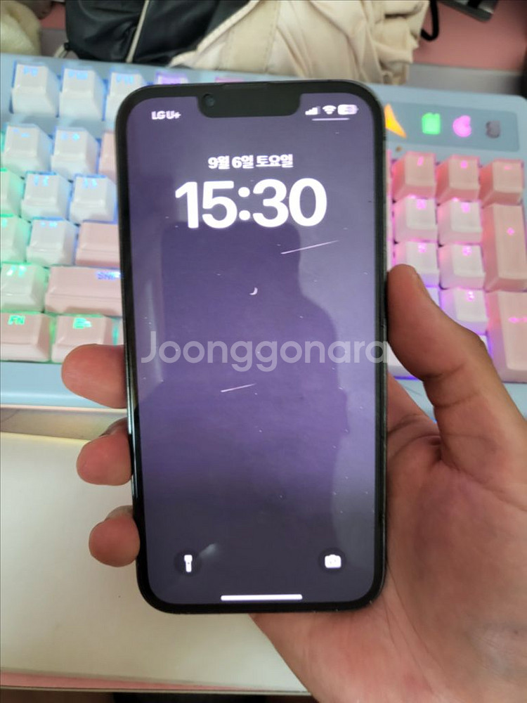 아이폰 13프로 128GB 시에라블루--5