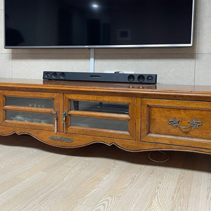 (이태리 앤틱가구) 원목 TV 거실장