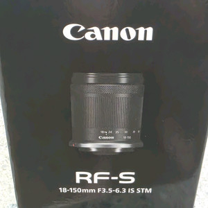 캐논 rf-s 18-150 f3.5-6.3 렌즈 판매합