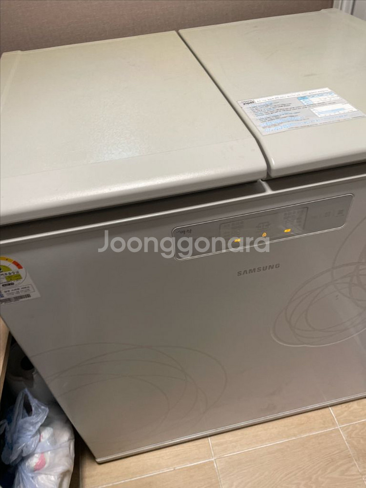 삼성 김치냉장고 뚜껑형 221L--1
