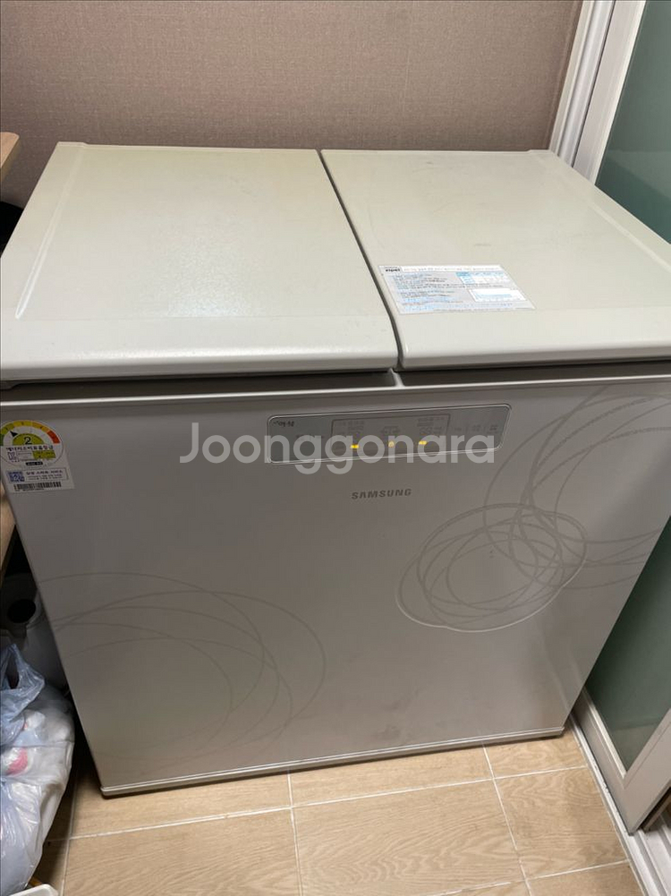 삼성 김치냉장고 뚜껑형 221L--2