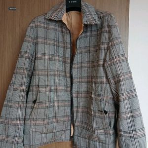 휴고보스 카멜라인 체크 패턴 점퍼 52