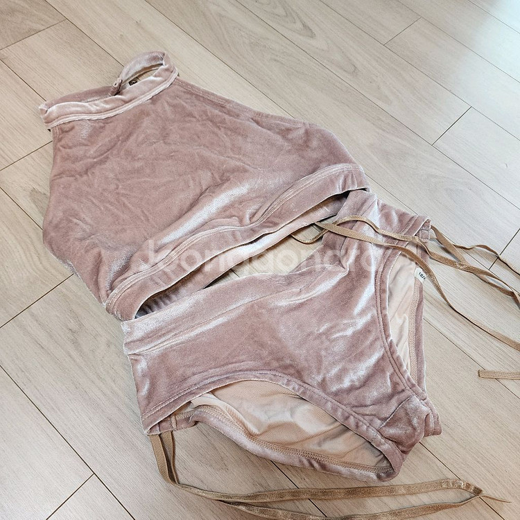 햅번 폴웨어(숨메이드) 벨벳 누드 S--0