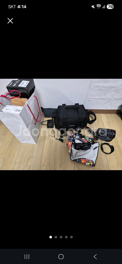 캐논 EOS R6 Mark II 새상품 풀세트--0