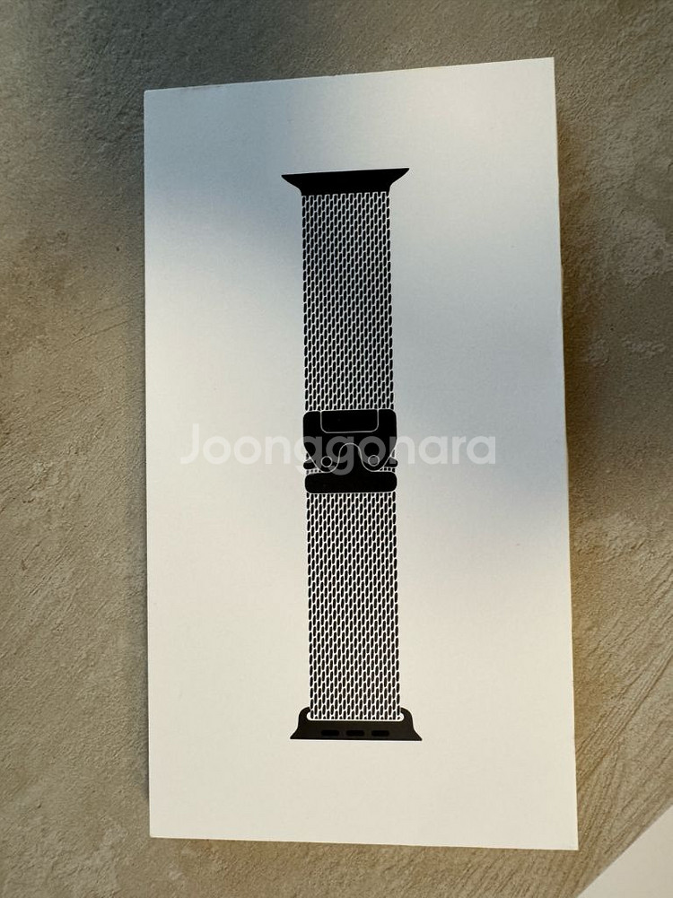 [미개봉 새상품]애플워치 블랙 밀레니즈 루프 49mm--1