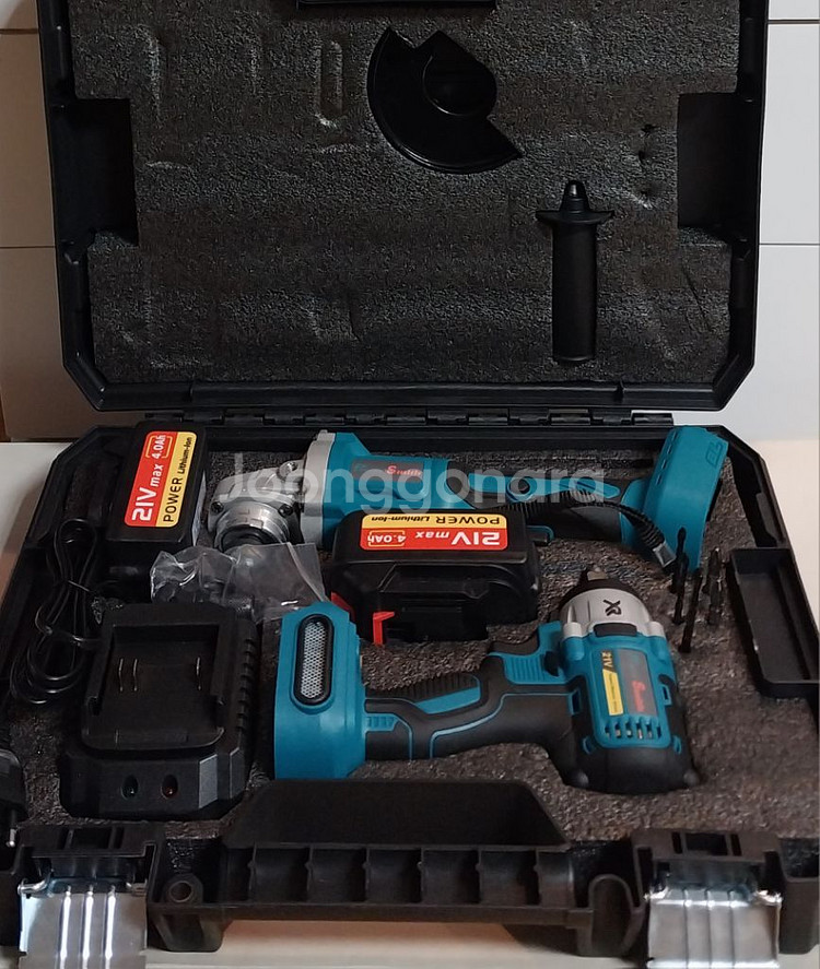 임팩그라인더 무선전동공구 충전드릴 임팩 드릴 공구세트--2