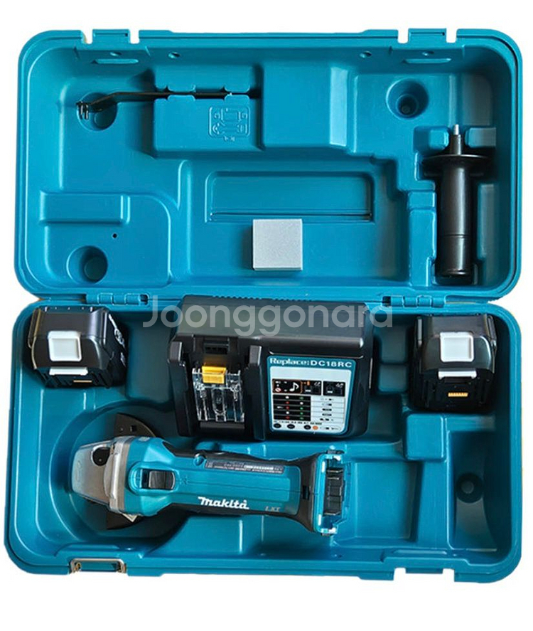 마끼다그라인더 충전그라인더 무선그라인더 전동그라인더날--1