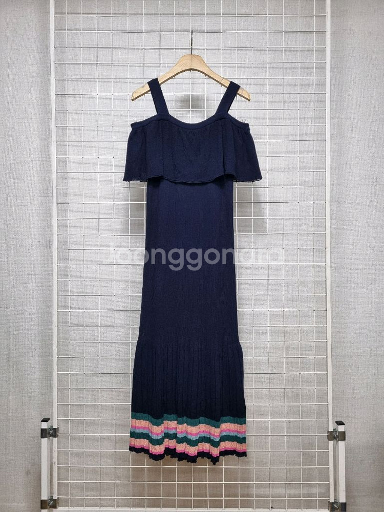 (택포) 지컷 니트원피스 피서룩 휴가룩--3