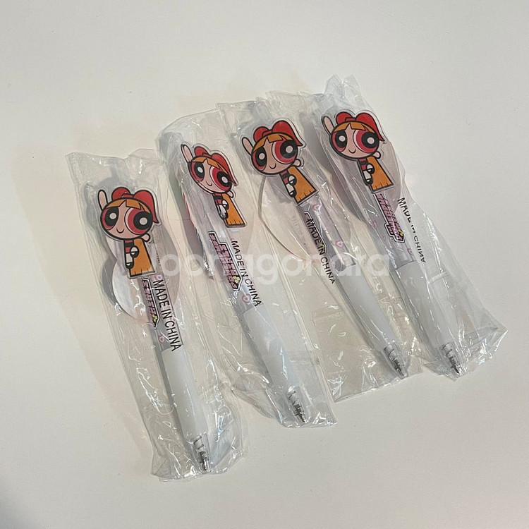 파워퍼프걸 정품 볼펜--0