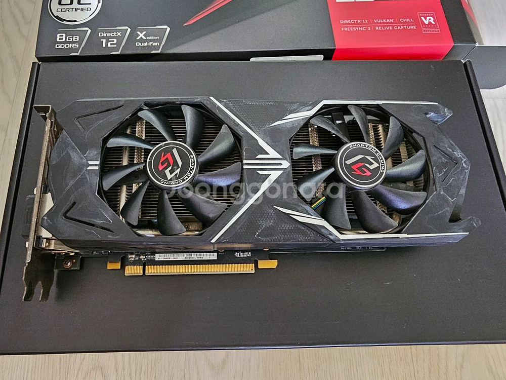 ASRock Phantom RX 580 8gb--0