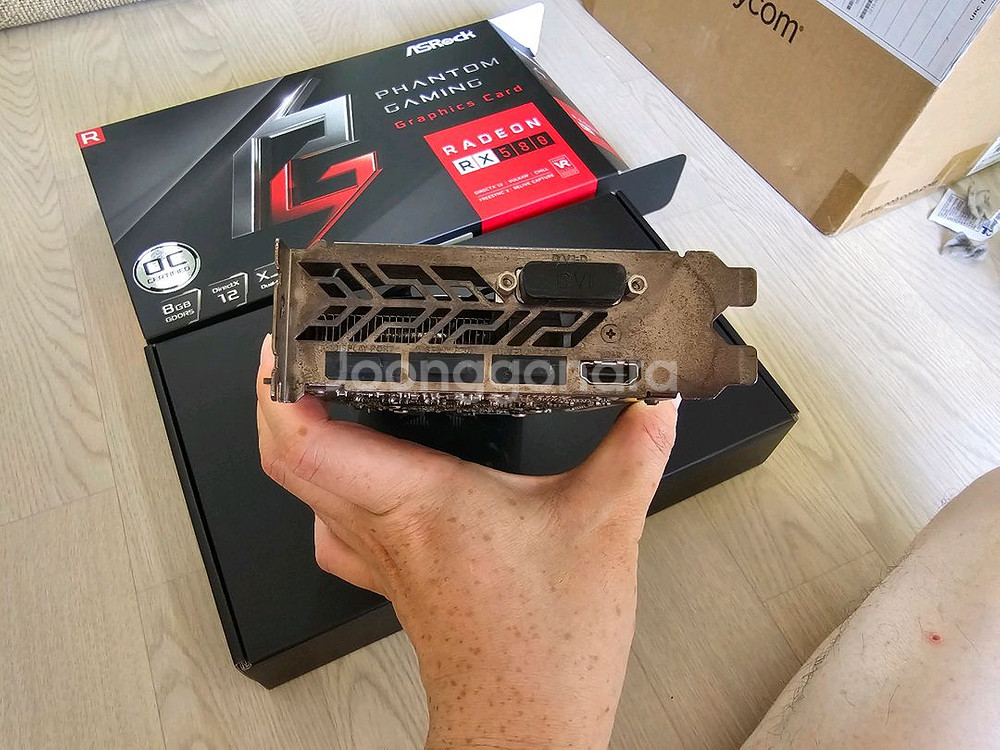 ASRock Phantom RX 580 8gb--2