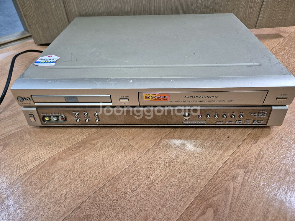 LG DVD/VCR 콤보 플레이어--2