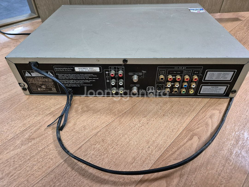 LG DVD/VCR 콤보 플레이어--4