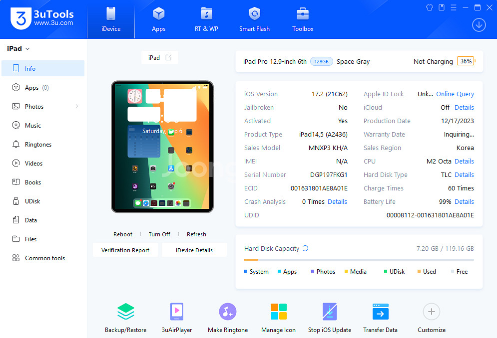 프로12.9 6세대 M2 12.9 128gb Wifi--0