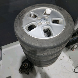 모닝 순정휠타 한대분 팝니다 이미지