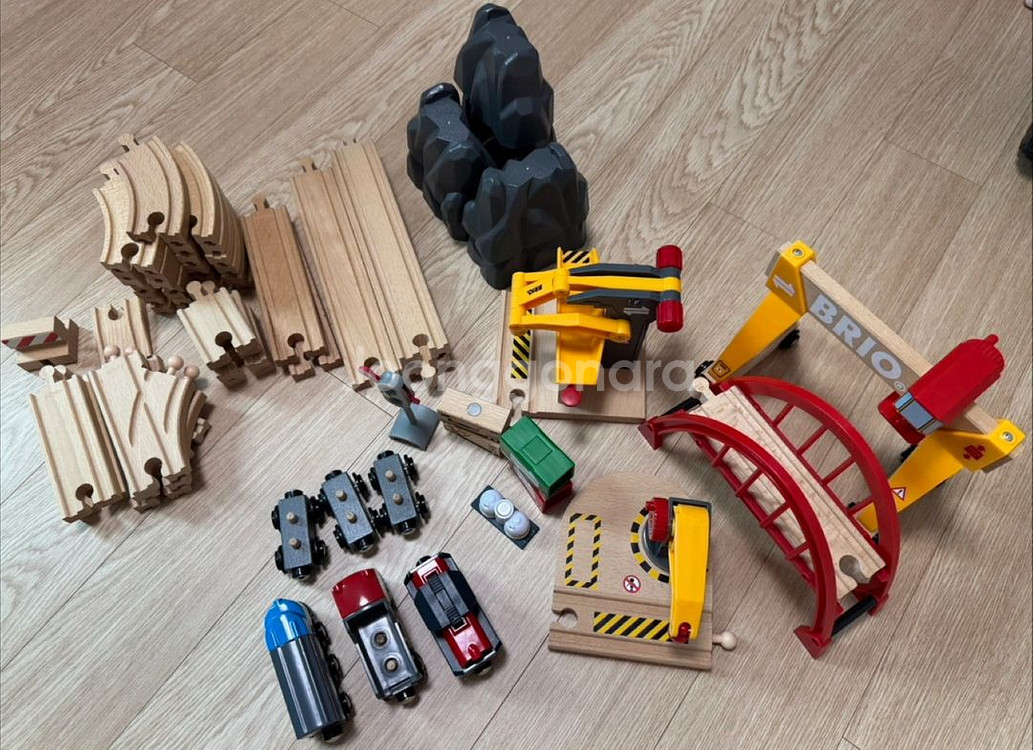 브리오 화물 기차 놀이--0