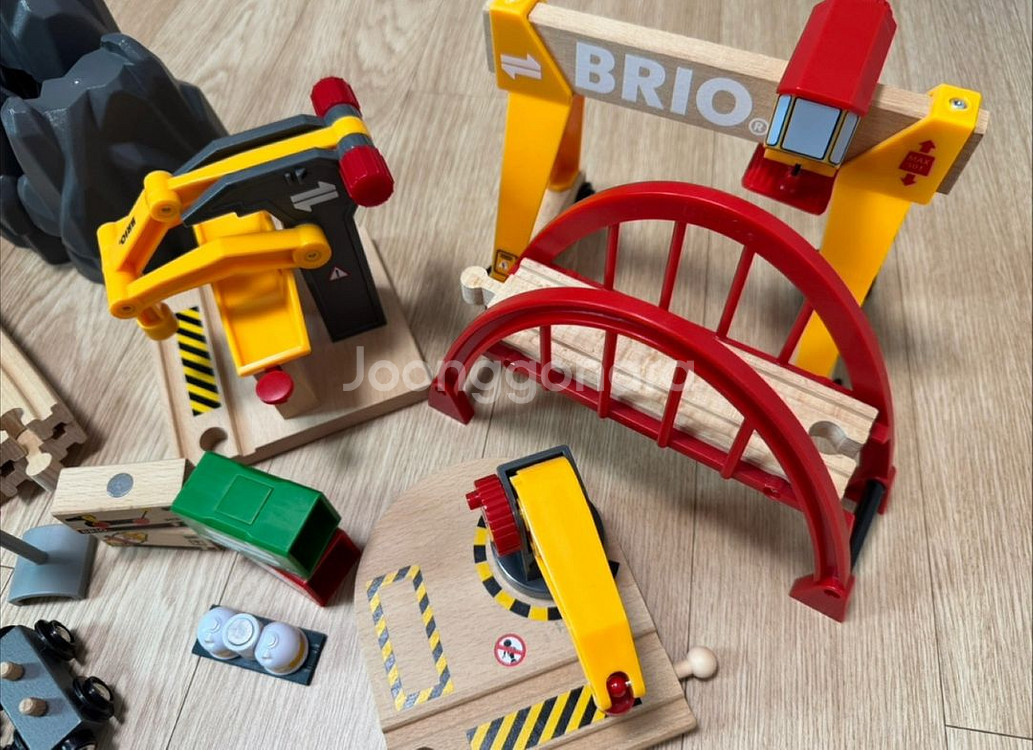 브리오 화물 기차 놀이--1