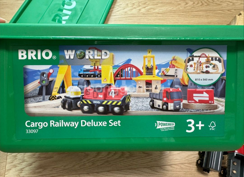 브리오 화물 기차 놀이--4