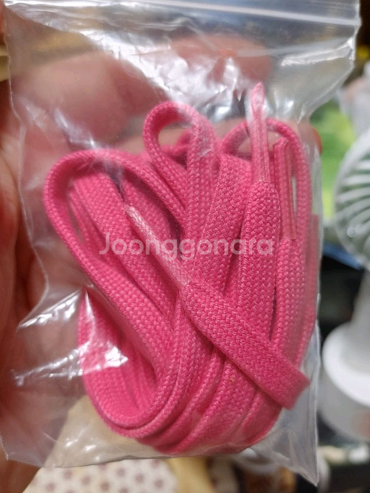 프로스펙스 핑크색 신발끈 새상품--1