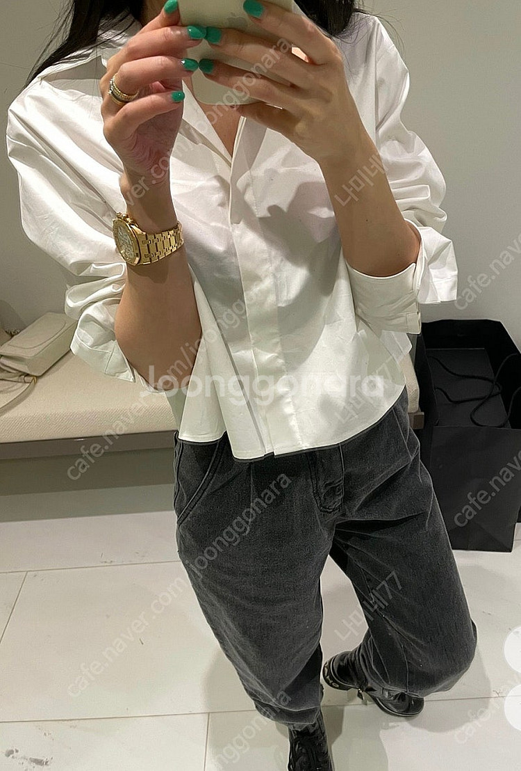 할인️뮤제라 오르크롭셔츠 / 노랑--1