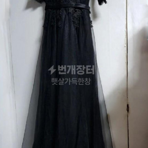 미사용 파티 검정 드레스 55