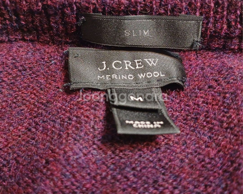 J.Crew 제이크루 메리노울100% 니트 M size--3