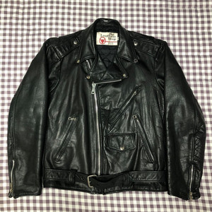 80s USA SEARS 시어스 소가죽 라이더 자켓 M