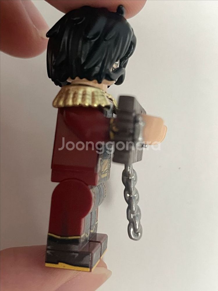 원피스 커스텀 레고 처형 골드로져--4