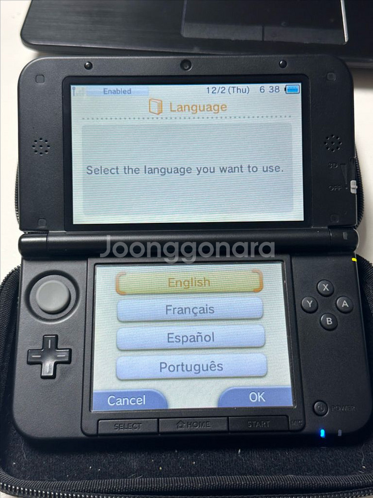 북미판 닌텐도 3DS XL 레드--6