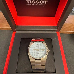 티쏘 PRX 오토 파워매틱 80 아이스블루 40mm 남